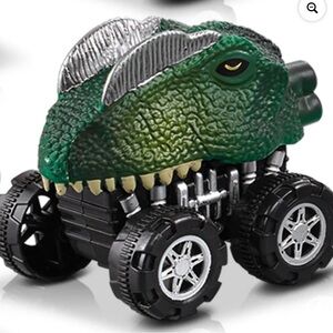 Dinosaur Monster Truck Toy - Green and Black